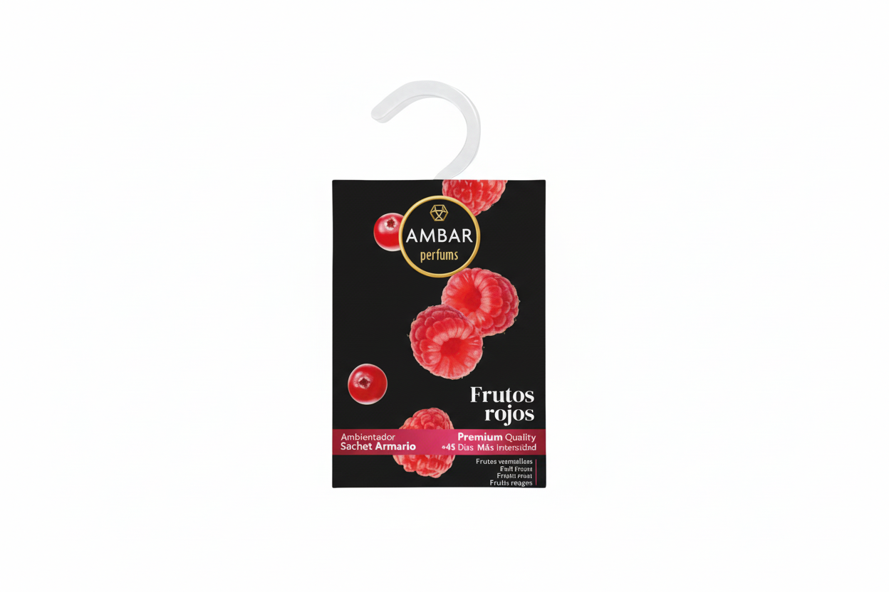 Sachet d'Ambiance Fruits Rouges 45 jours – Ámbar Perfums ❤️ - NBK Beauty