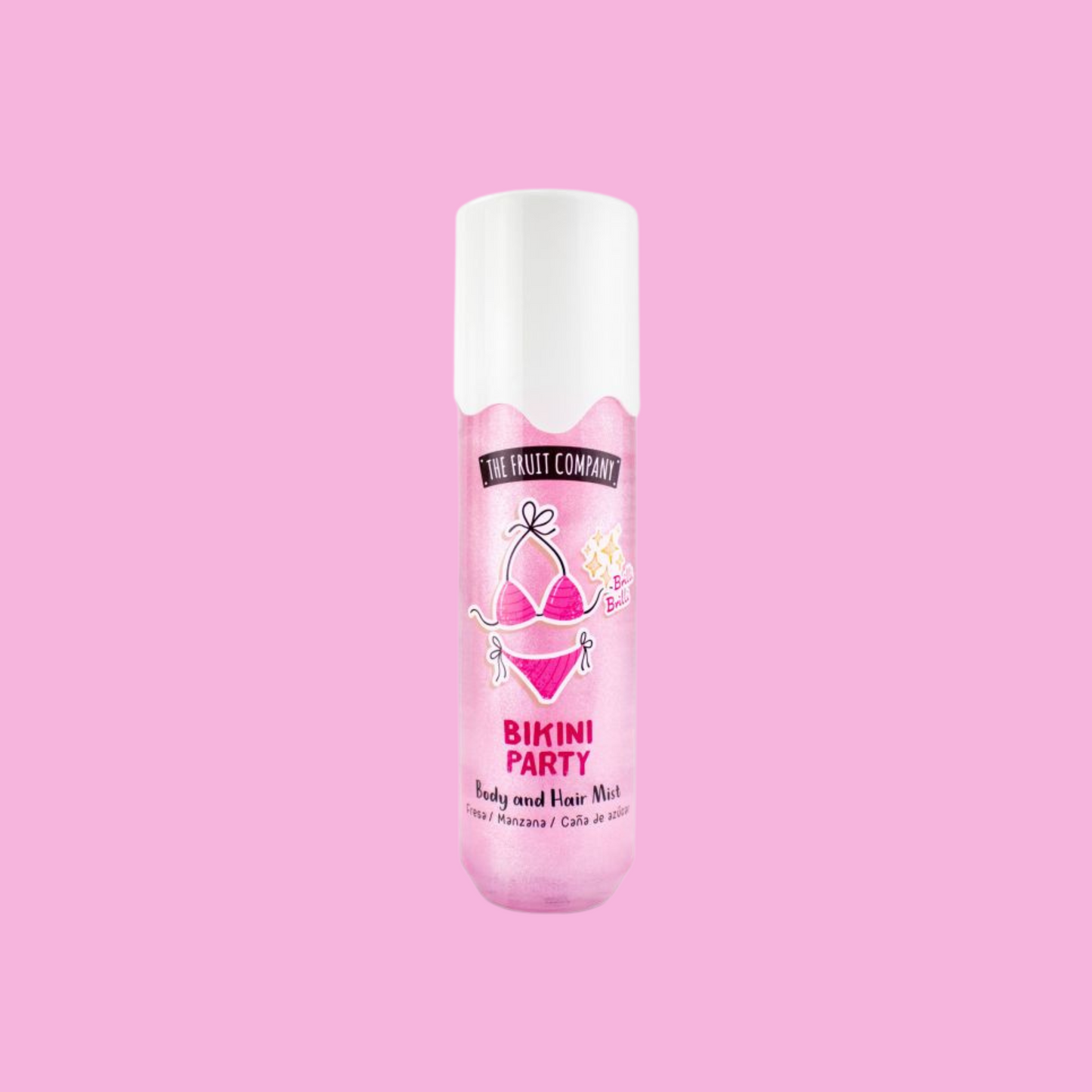 Body and Hair Mist – Bikini Party
Parfum Fraise, Pomme & Canne à Sucre - NBK Beauty