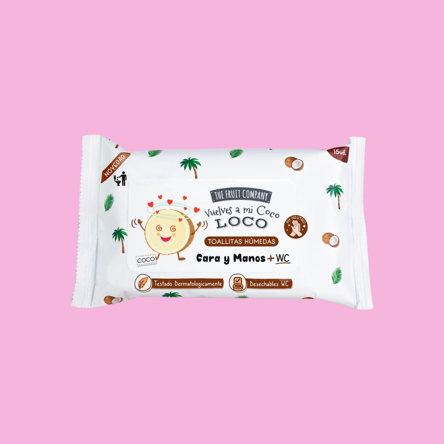 Lingettes Humides Coco Loco – The Fruit Company - NBK Beauty