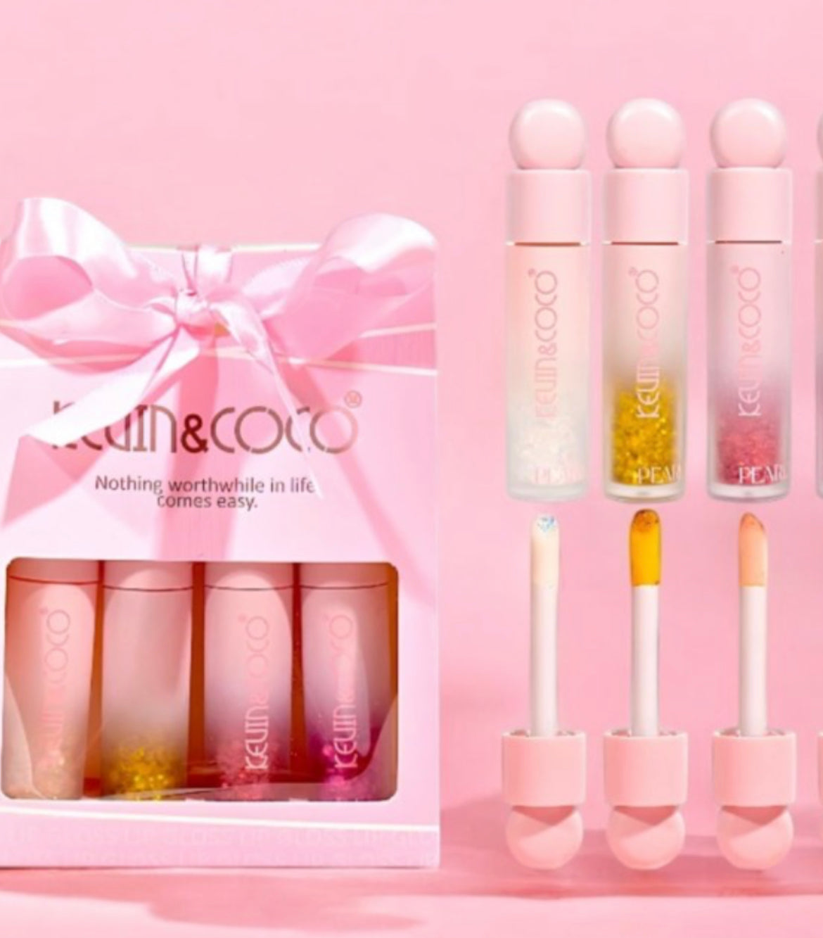 Set de 4 Gloss - NBK Beauty
