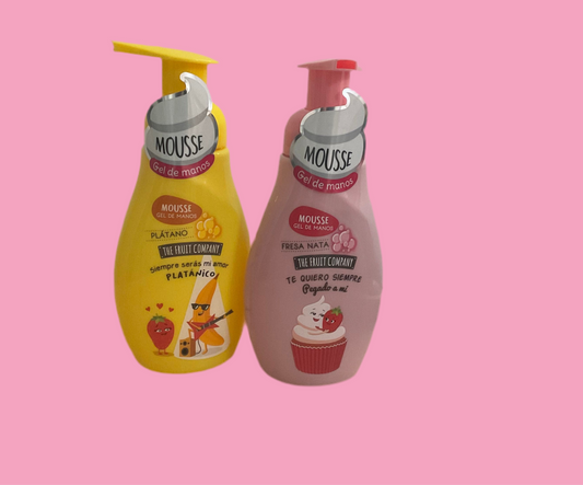 Lots de 2 mousse nettoyante mains