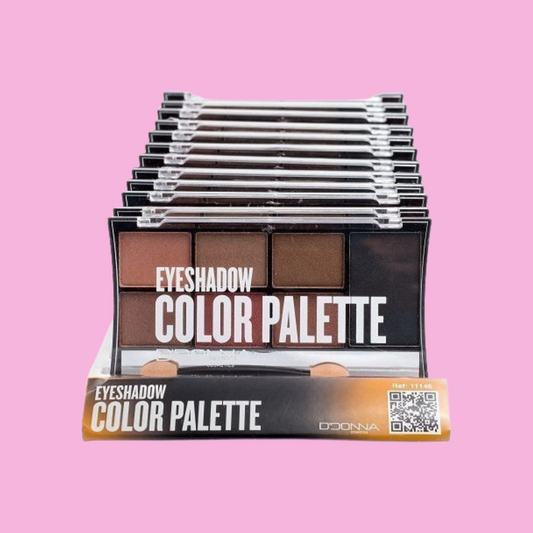 Palette de Fards à Paupières "Color Palette" - D'Donna 🤎 - NBK Beauty