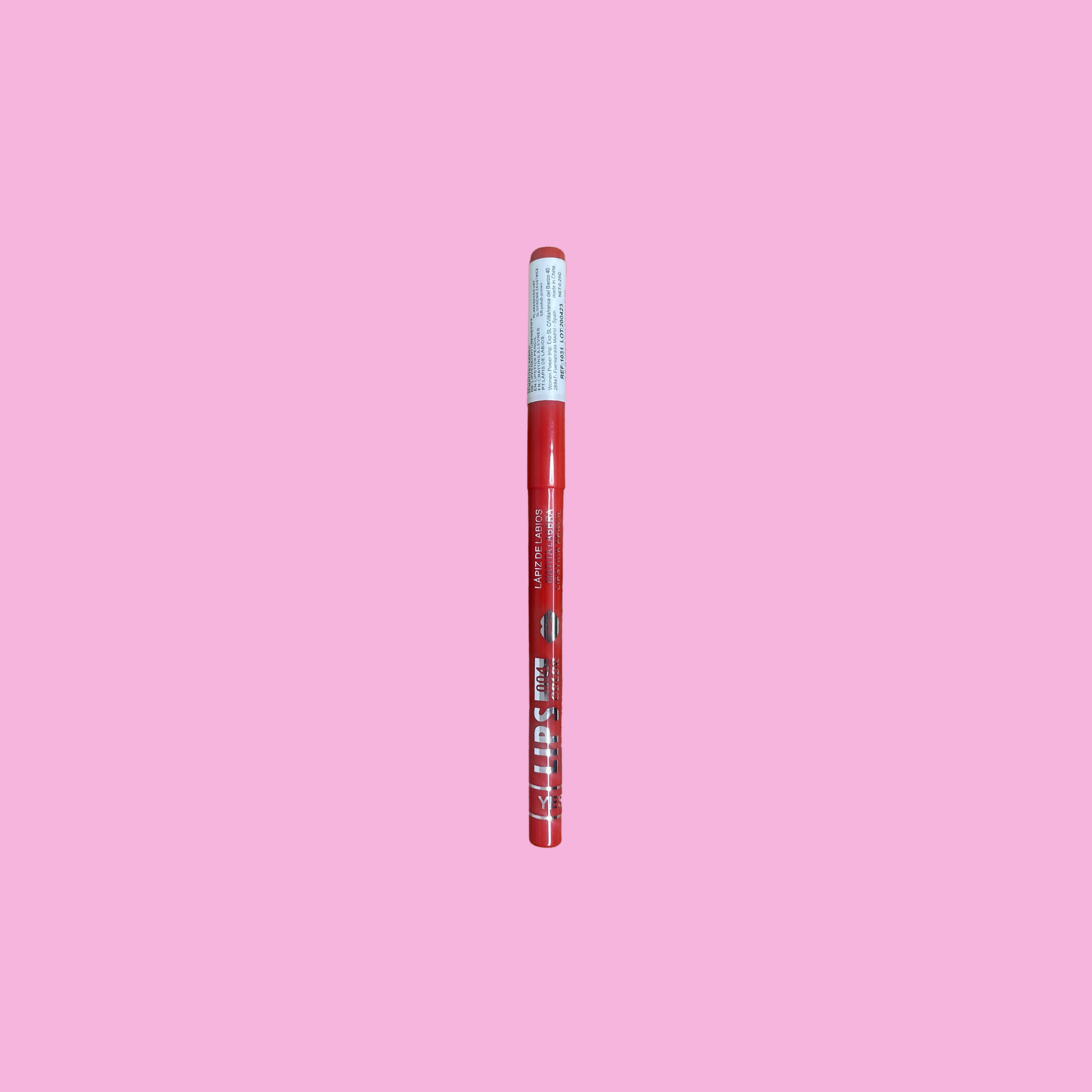 Crayon à Lèvres "Mat Rouge Vif" - D'Donna - NBK Beauty