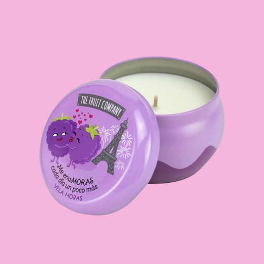 Bougie Parfumée aux Mûres - The Fruit Company - NBK Beauty