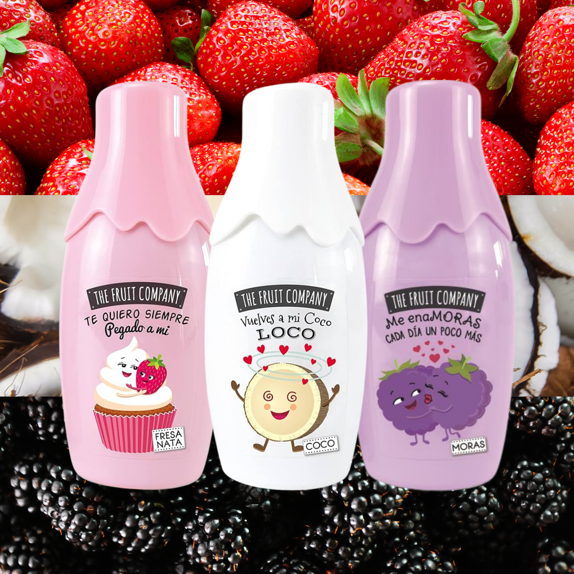 Lot de 3 Eaux de Toilette "The Fruit Company" - NBK Beauty