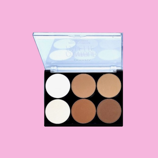Palette Contouring Clair Ddonna – Highlight & Contour Pressed Powder 💫 - NBK Beauty