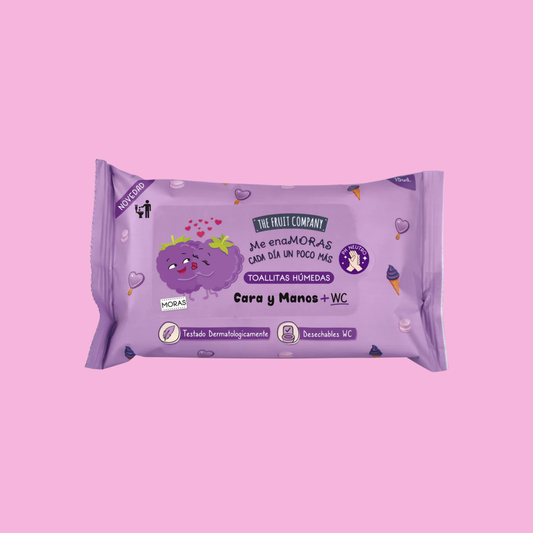 Lingettes Humides Parfumées - Mûre Gourmande - NBK Beauty