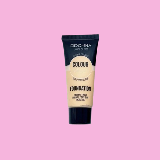 Fond de Teint Ddonna Colour Match - Peau claire Teinte N°1 - NBK Beauty