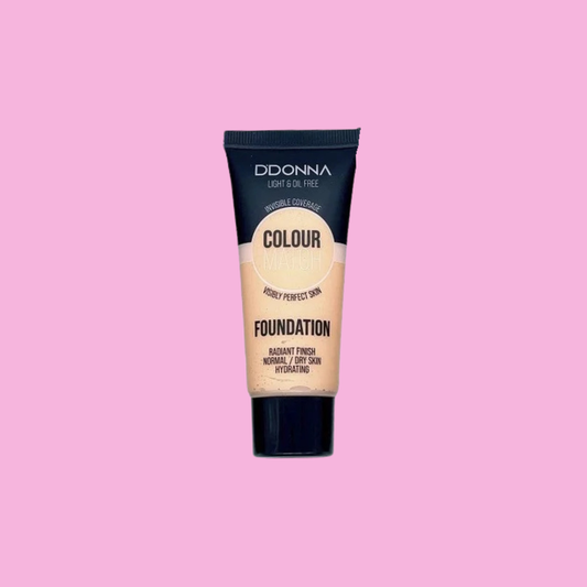 Fond de Teint Ddonna Colour Match - Peau claire Teinte N°2 - NBK Beauty