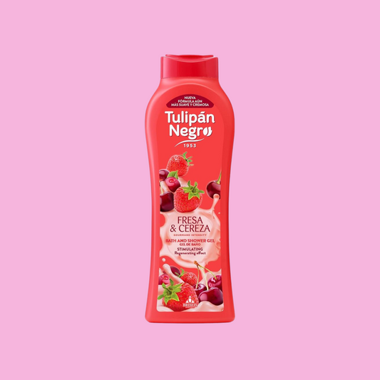 Gel de Douche Fraise & Cerise – Tulipán Negro - NBK Beauty