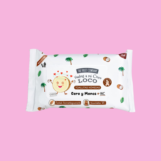 Lingettes Humides Coco Loco – The Fruit Company - NBK Beauty