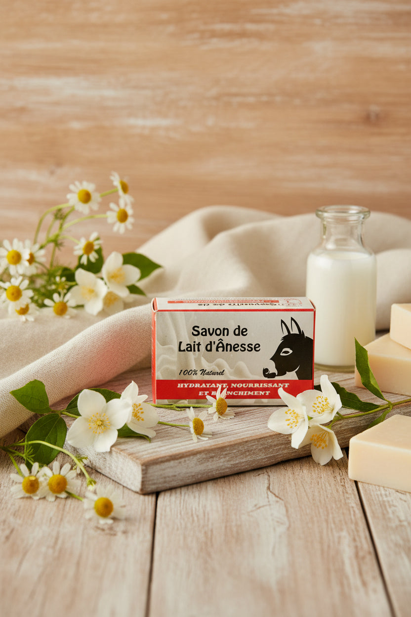 Savon au lait d’ânesse - NBK Beauty